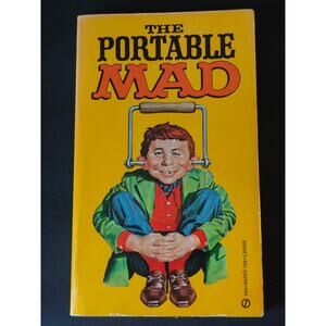 William Gaines The Portable Mad Magazine Signet Books First Printing 1970 Clean